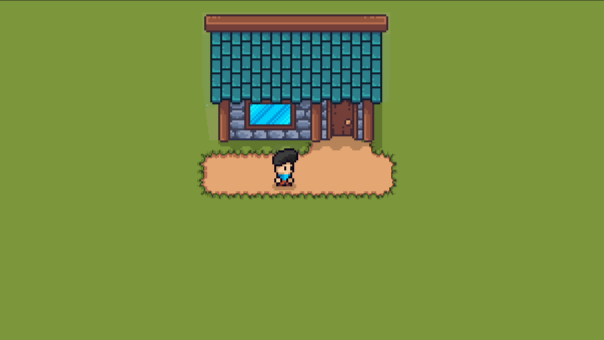 Contoh karakter pixel art